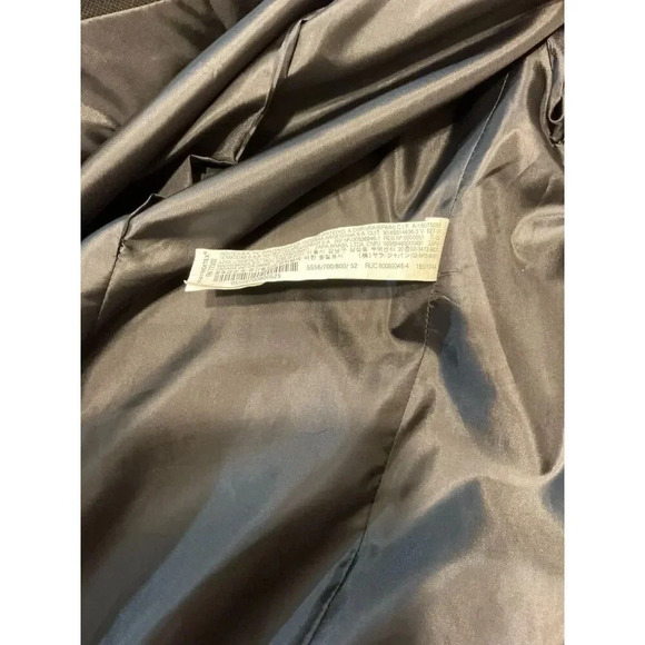 Zara Black Textured Single Button Sport Coat Blazer Jacket, 42 - Picture 12 of 12